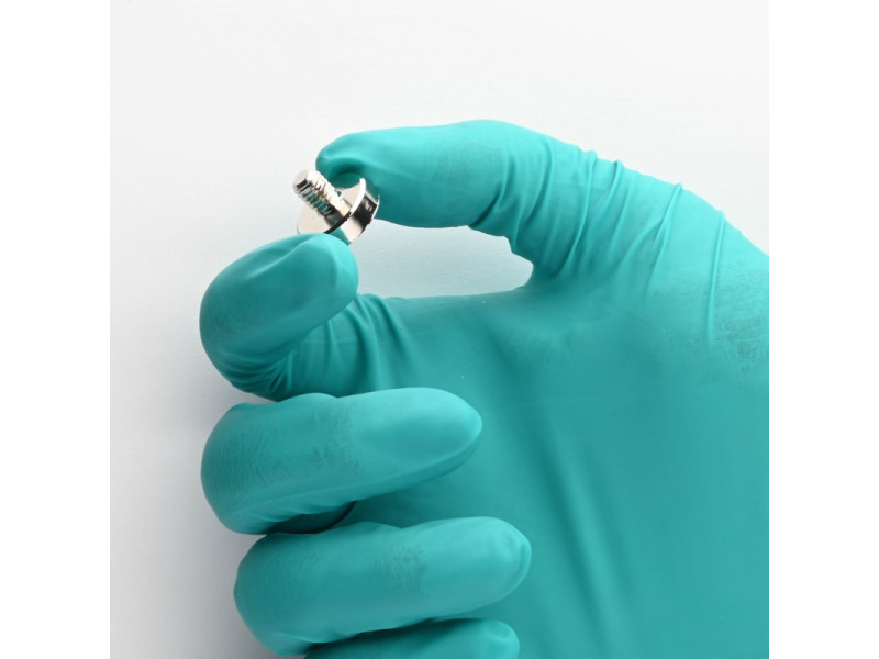 Magnet, diameter 16 mm, M5 utvändig gänga, neodymium