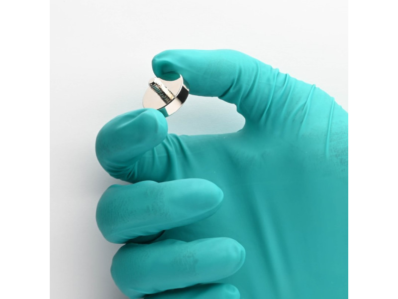 Magnet, diameter 20 mm, M5 utvändig gänga, neodymium