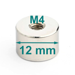 HM 12 x 8 / M4 / N - Neodym...