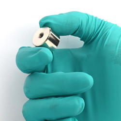 Mıknatıs, çap 20 mm, M5 iç dişli, yükseklik 13 mm, neodimyum