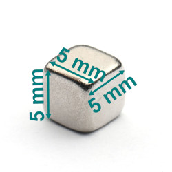 5 x 5 x 5 / N42 - Neodymium...