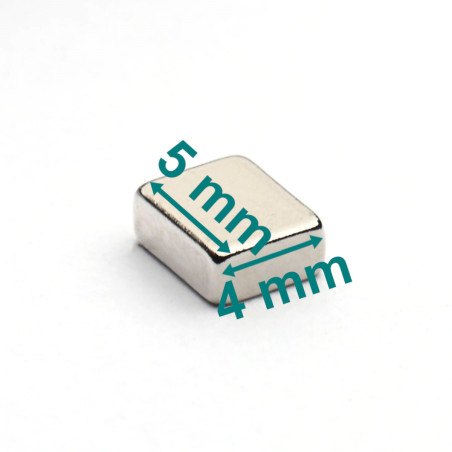 5 x 4 x 2 / N38 - Neodymium magnet (NdFeB)