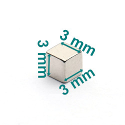 3 x 3 x 3 / N42 - Neodym...