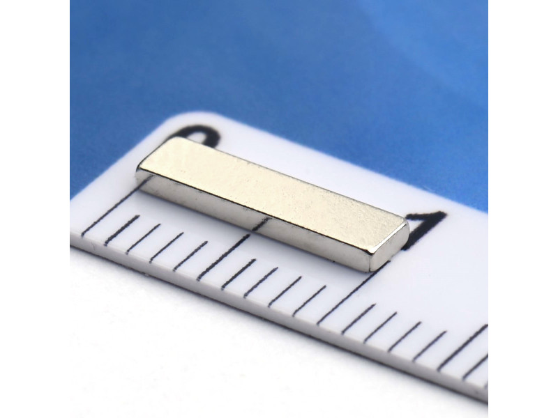 10 x 2,5 x 1 / N38 - Neodymmagnet (NdFeB)