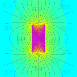 D3 x 6 / N38 - liten stavmagnet av neodym