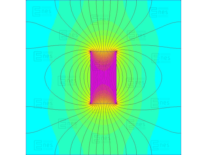 D3 x 6 / N38 - liten stavmagnet av neodym