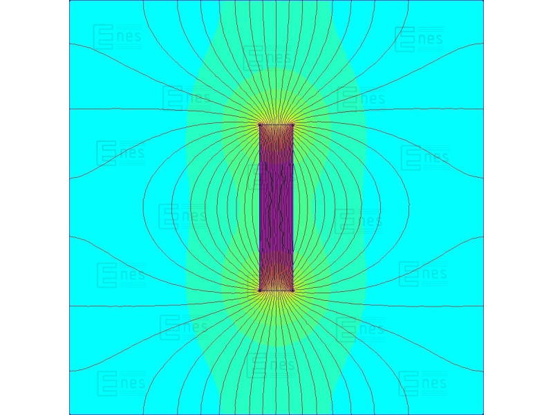 D4 x 20 / N38 - Palični magnet