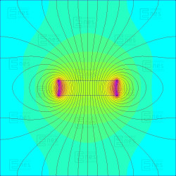D8 x 2 / N38 - Neodymmagnet (NdFeB)