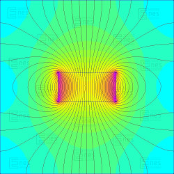 D8 x 4 / N38 - Neodymmagnet (NdFeB)