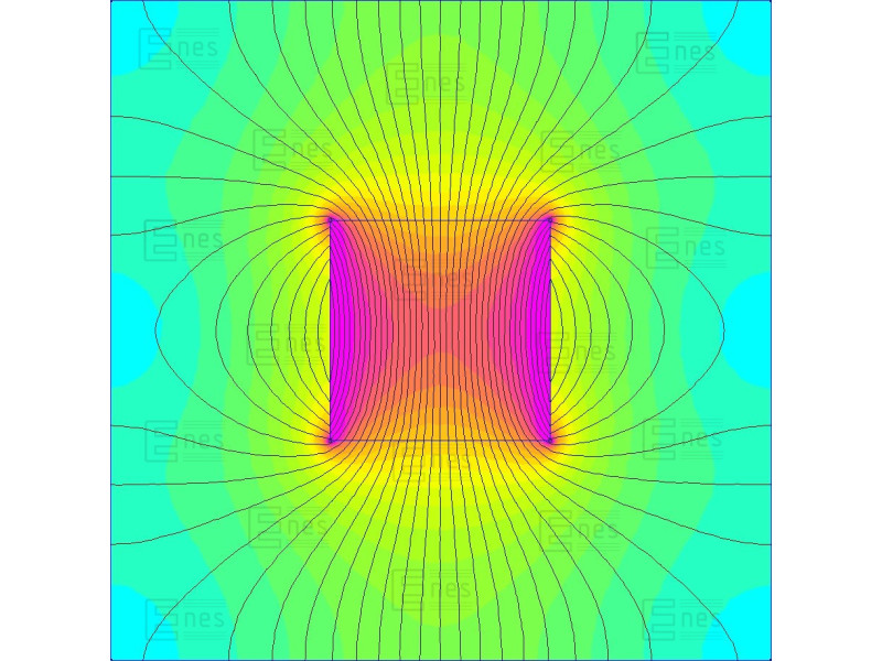 D8 x 8 / N38 - Neodimov magnet (NdFeB)