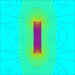 D12 X 50 / N38 - Neodymmagnet (NdFeB)