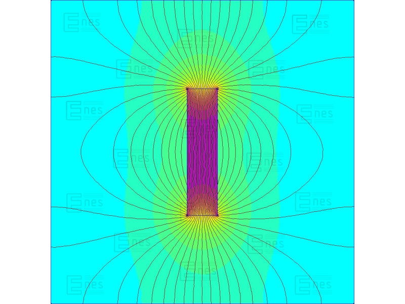 D12 X 50 / N38 - Neodimov magnet (NdFeB)
