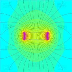 D22 x 6 / N38 - Neodimov magnet (NdFeB)