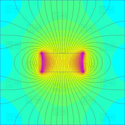 D22 x 10 / N38 - Neodímium mágnes (NdFeB)