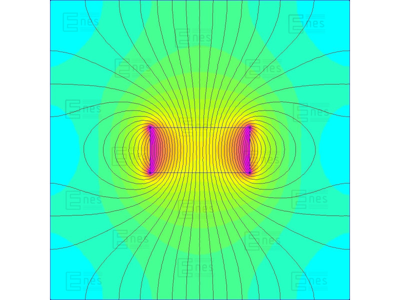D22 x 10 / N38 - Neodimov magnet (NdFeB)
