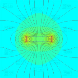D40 x 8 / N42 - Neodimov magnet (NdFeB)