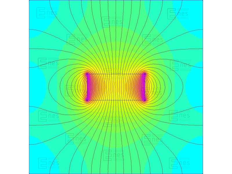 D55 x 25 / N35 - Neodimov magnet (NdFeB)