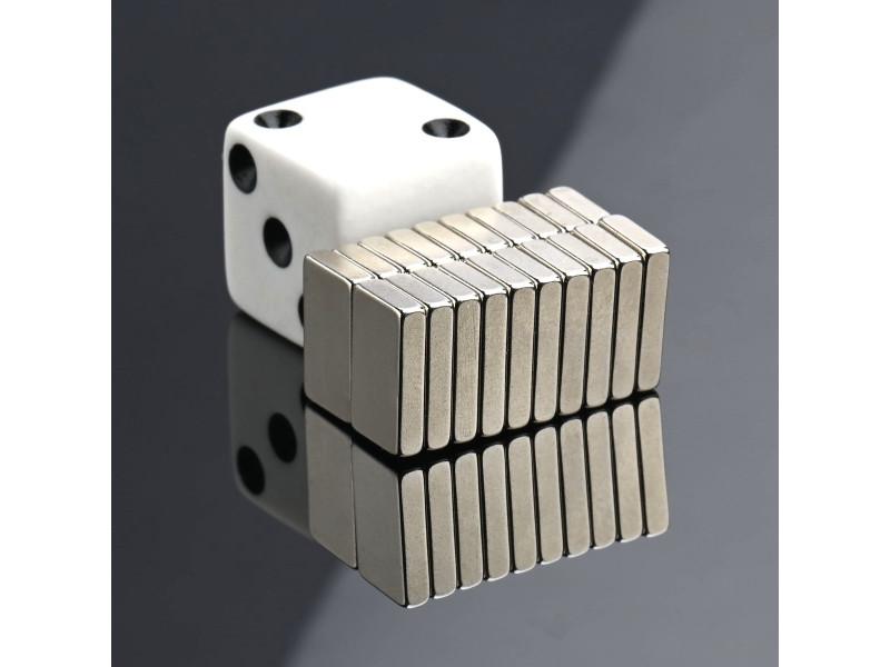 10 x 6 x 2 / N38 - Neodymmagnet (NdFeB)