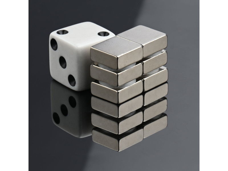 10 x 10 x 4 / N38 - Neodymmagnet (NdFeB)