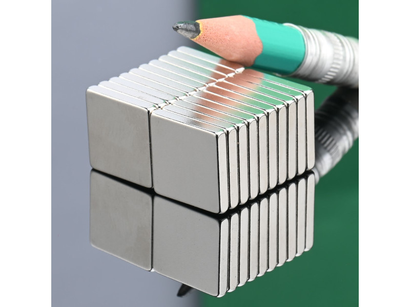 12 x 12 x 2 / N38 - Neodymmagnet (NdFeB)