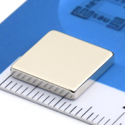 12 x 12 x 2 / N38 - Neodymmagnet (NdFeB)