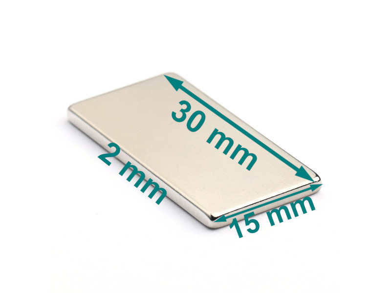 Magnet 15x2x30