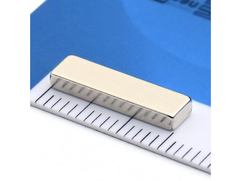 15 x 4 x 2 / N38 - Neodymmagnet (NdFeB)
