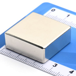 25 x 25 x 10 / N38 - Neodymmagnet (NdFeB)