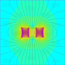 D6 x d2 x 2,5 / N38 - Neodímium mágnes (NdFeB)