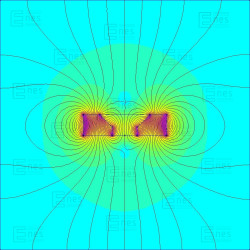 D12 x d7,2/3,6 x 3 / N38 - Neodímium mágnes (NdFeB)