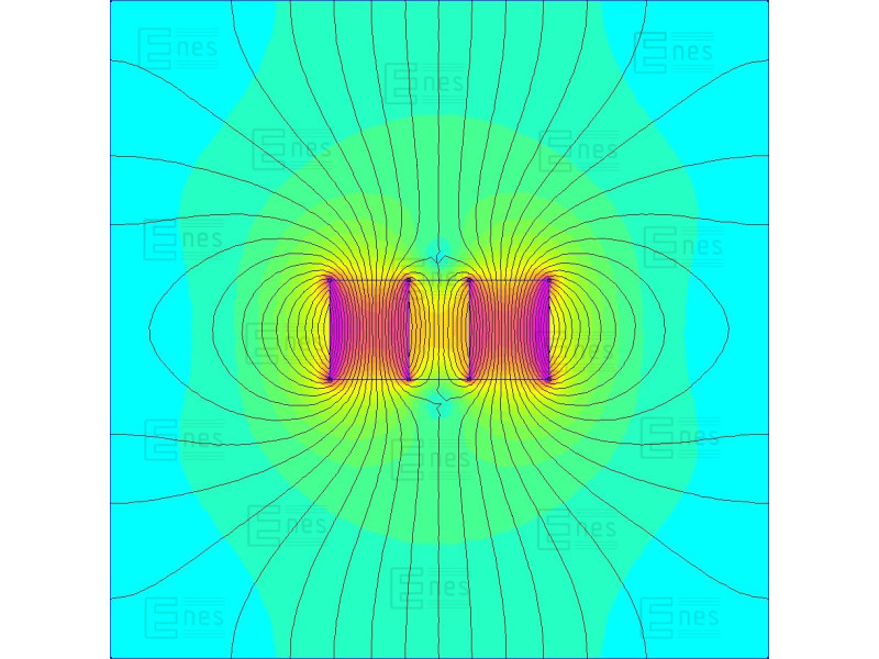 D22 x d6 x 10 / N38 - Neodimov magnet (NdFeB)