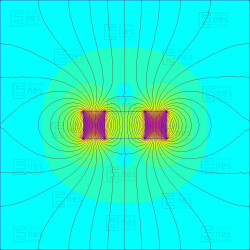 D25 x d12 x 8 / N38 - Neodímium mágnes (NdFeB)