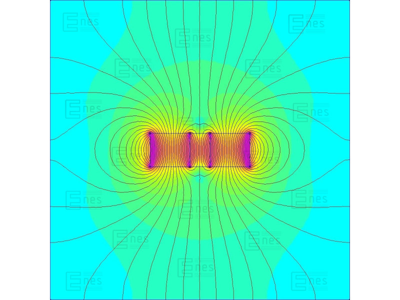 D30 x d6 x 10 / N38 - Neodimov magnet (NdFeB)