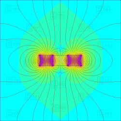 D41 x d15 x 10 / N38 - Neodimov magnet (NdFeB)