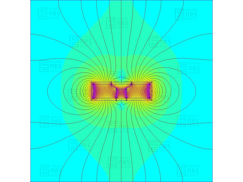 D21,5 x d7,2/3,6 x 6,5 / N42 - Neodymmagnet (NdFeB) i gummi