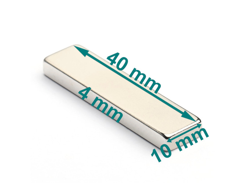 40x10x4 neodimov magnet