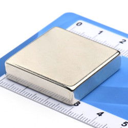 30 x 30 x 7,5 / N38 - Neodymmagnet (NdFeB)