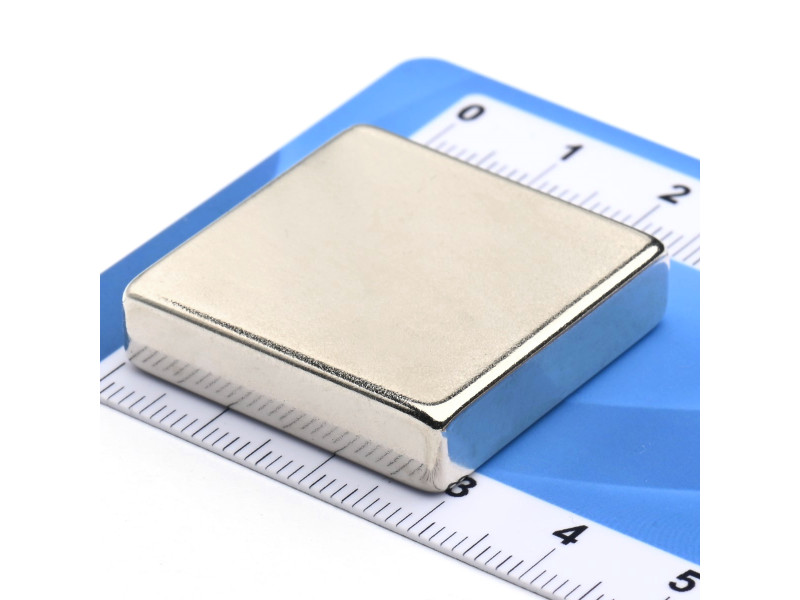 30 x 30 x 7,5 / N38 - Neodymmagnet (NdFeB)