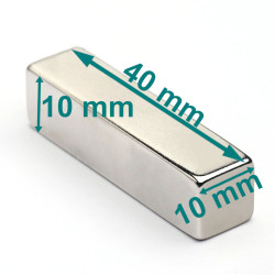 40x10x10 neodymium block magnet