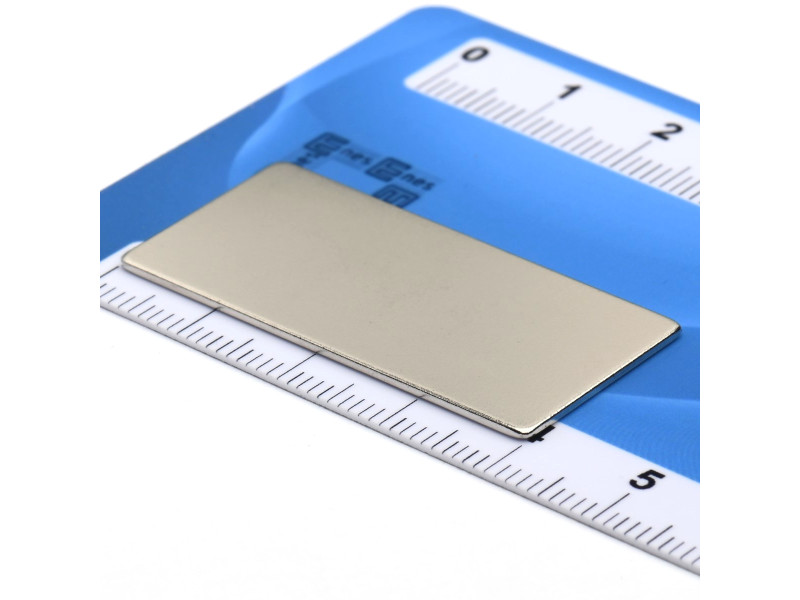 40 x 20 x 1 / N38 - Neodimov magnet (NdFeB)