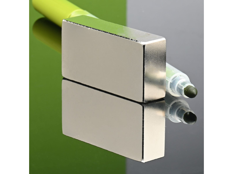 50 x 12,4 x 25 / N38 - Neodymmagnet (NdFeB)