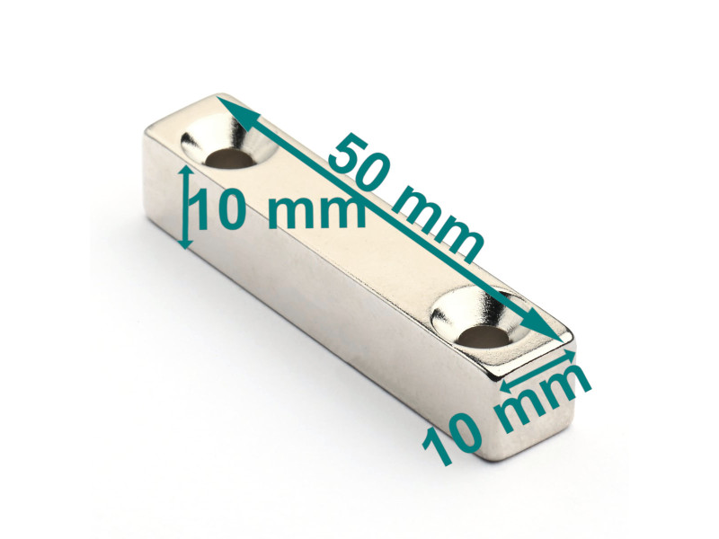 50x10x10x10 neodymmagneter som skrus på