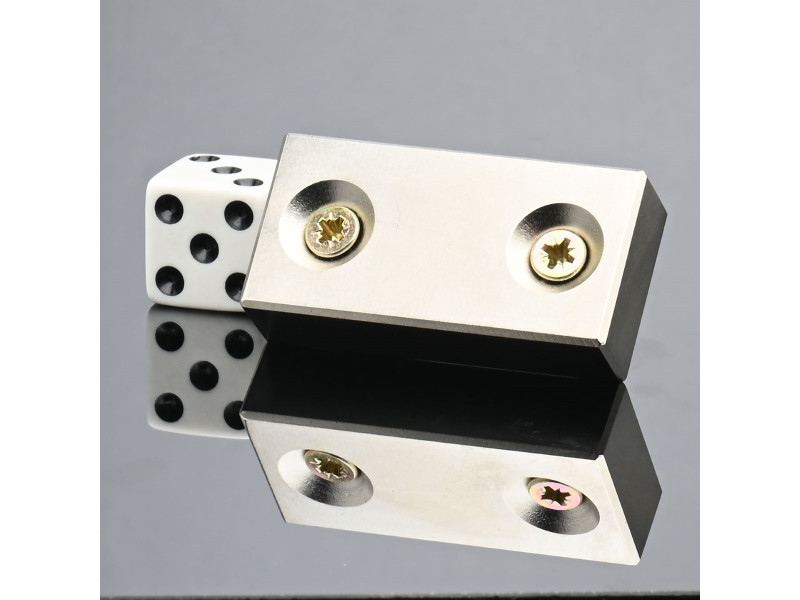 40 X 20 X 10 - D10,5/d4,3 / N38 - Neodymmagnet (NdFeB)