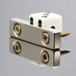 40 X 10 X 5 - D7,2/d3,6 / N38 - Neodymmagnet (NdFeB)