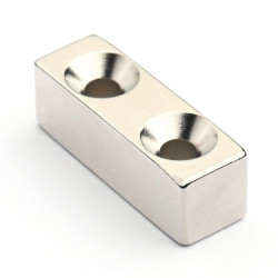 30 X 10 X 10 - D8,8/d4,3 / N38 - Neodymmagnet (NdFeB)