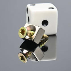 10 X 8 X 5 - D7/d3,5 / N38 - Neodimov magnet (NdFeB)