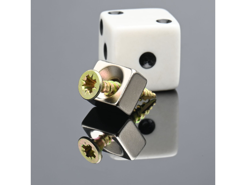 10 X 8 X 5 - D7/d3,5 / N38 - Neodymmagnet (NdFeB)