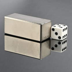 50 x 20 x 20 / N35 - Neodimov magnet (NdFeB)