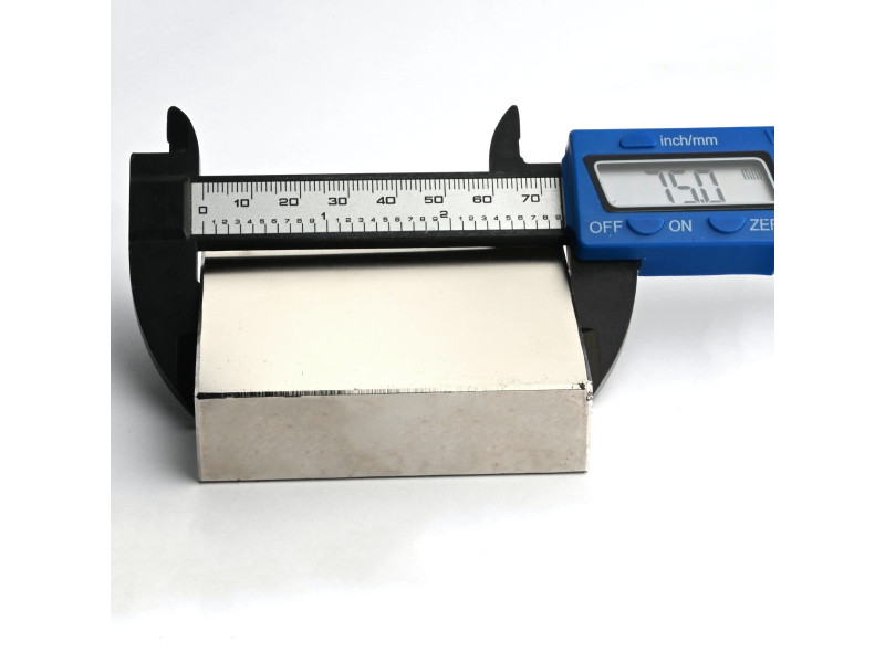 75 x 75 x 20 / N38 - Neodymmagnet (NdFeB)