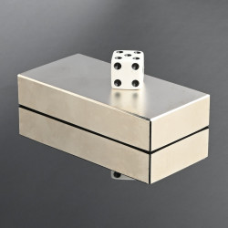 80 x 40 x 15 / N38 - Neodimov magnet (NdFeB)